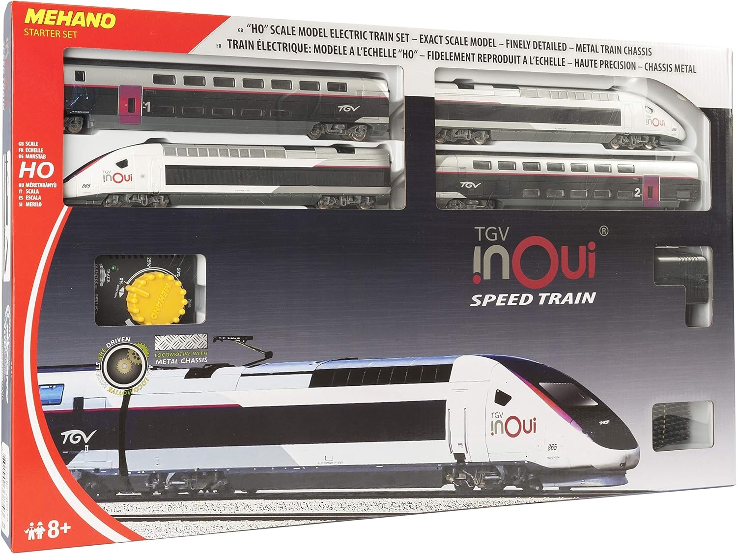 Modeltrein TGV Inoui HO Schaal Set - 35% Korting!