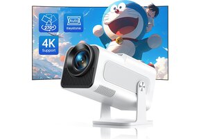 Mini Beamer Full HD 1080p 4K - 20000 Lumen, WiFi6, Bluetooth