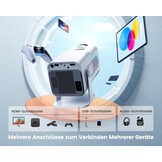 Mini Beamer Full HD 1080p WiFi6 Bluetooth 4K - 35% Korting