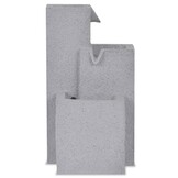 vidaXL Binnenfontein Polyresin met LED - Grijs - 34% Korting
