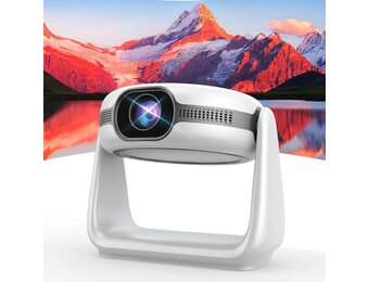 Outdoor Beamer met Accu: 1080p HD, 4K, Android 11, WiFi 6, 35% Korting