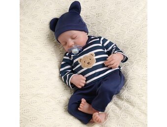 Levensechte Reborn Babypop Jongen Vinyl 50cm - 34% Korting
