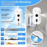 Raamrobot 5600 Pa, Dubbele Sproei, Afstandsbediening - 34% Korting