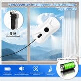 Raamrobot 5600 Pa, Dubbele Sproei, Afstandsbediening - 34% Korting