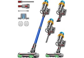 Draadloze Steelstofzuiger Blauw - 650W, 70 min looptijd - 47% Korting!