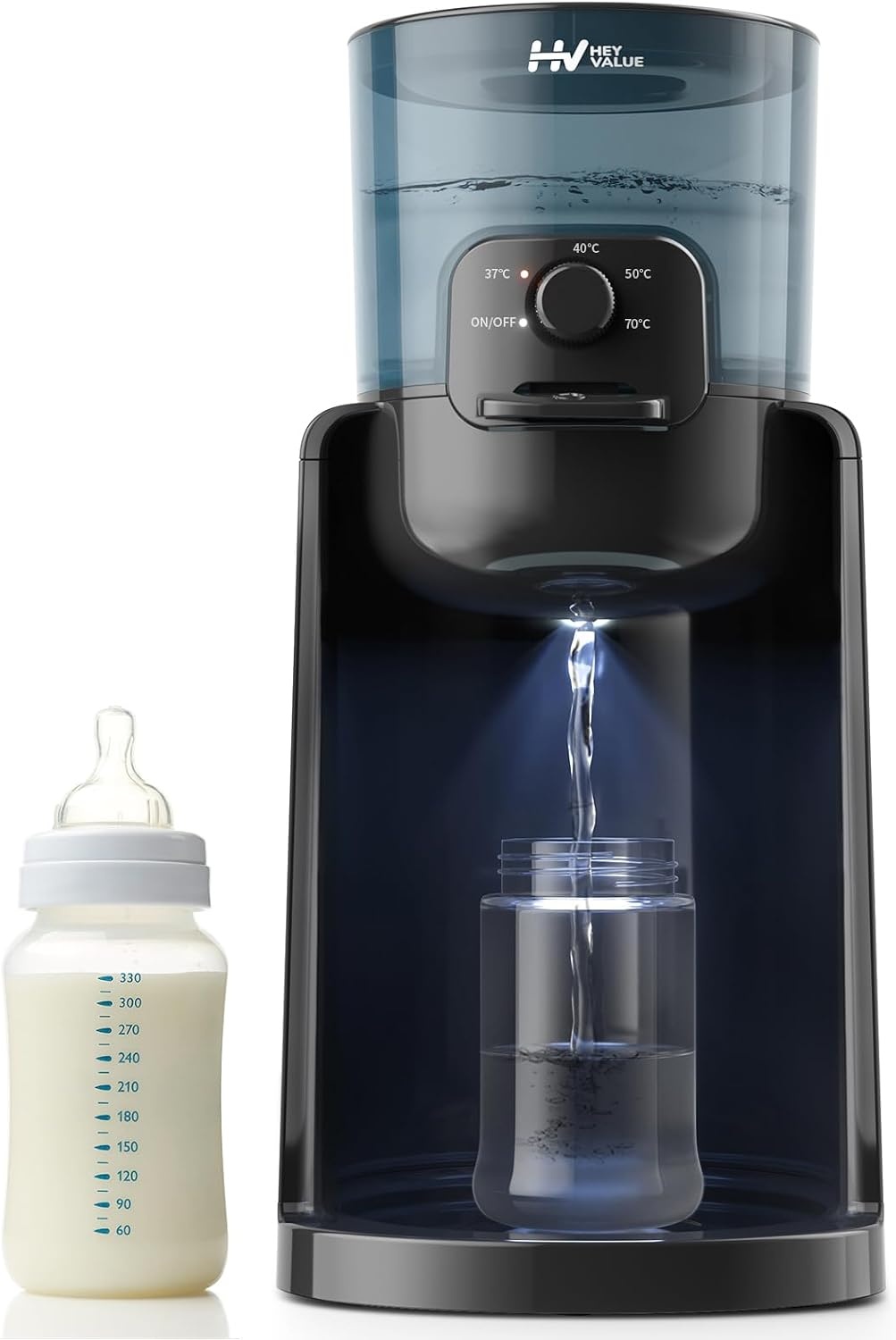 Babyfles Verwarmer & Waterdispenser Zwart | 400W | 29% Korting