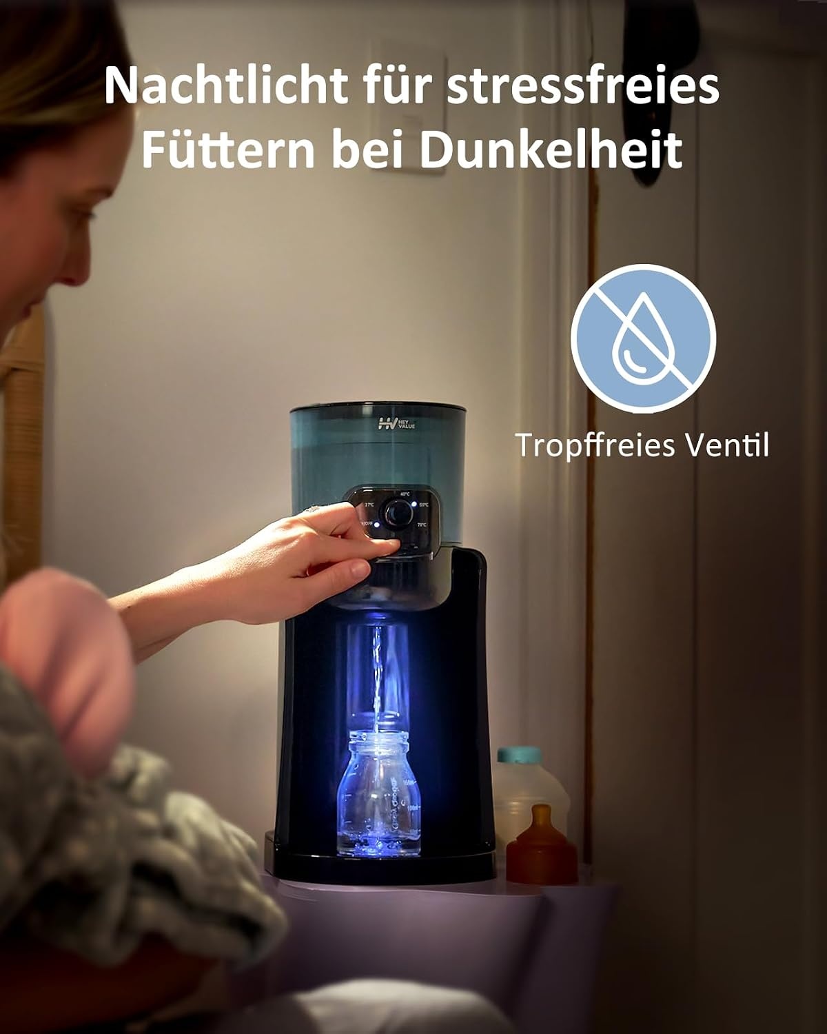 Babyfles Verwarmer & Waterdispenser Zwart | 400W | 29% Korting