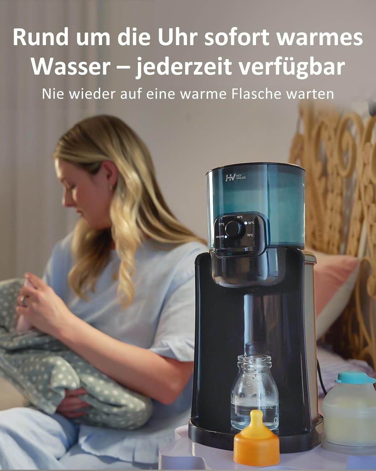 Babyfles Verwarmer & Waterdispenser Zwart | 400W | 29% Korting