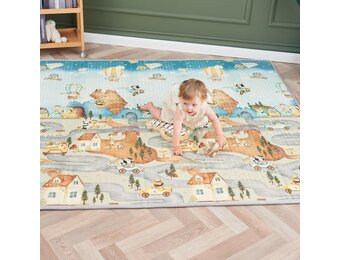 Baby Speelmat 150x180cm - Dik, Opvouwbaar & Veilig met 34% Korting!