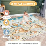 Baby Speelmat 150x180cm - Dik, Opvouwbaar & Veilig met 34% Korting!