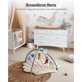 Baby Speelkleed Boho Oceaan met 6 Speeltjes (103x96 cm) - 34% Korting