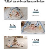 Baby Speelkleed Boho Oceaan met 6 Speeltjes (103x96 cm) - 34% Korting
