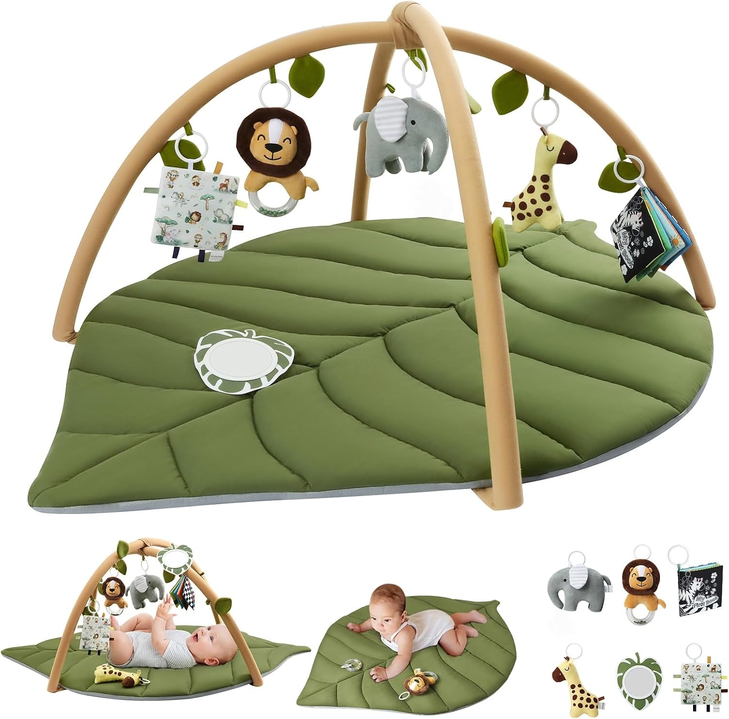 Baby Speelkleed Boho Oceaan met 6 Speeltjes (103x96 cm) - 34% Korting
