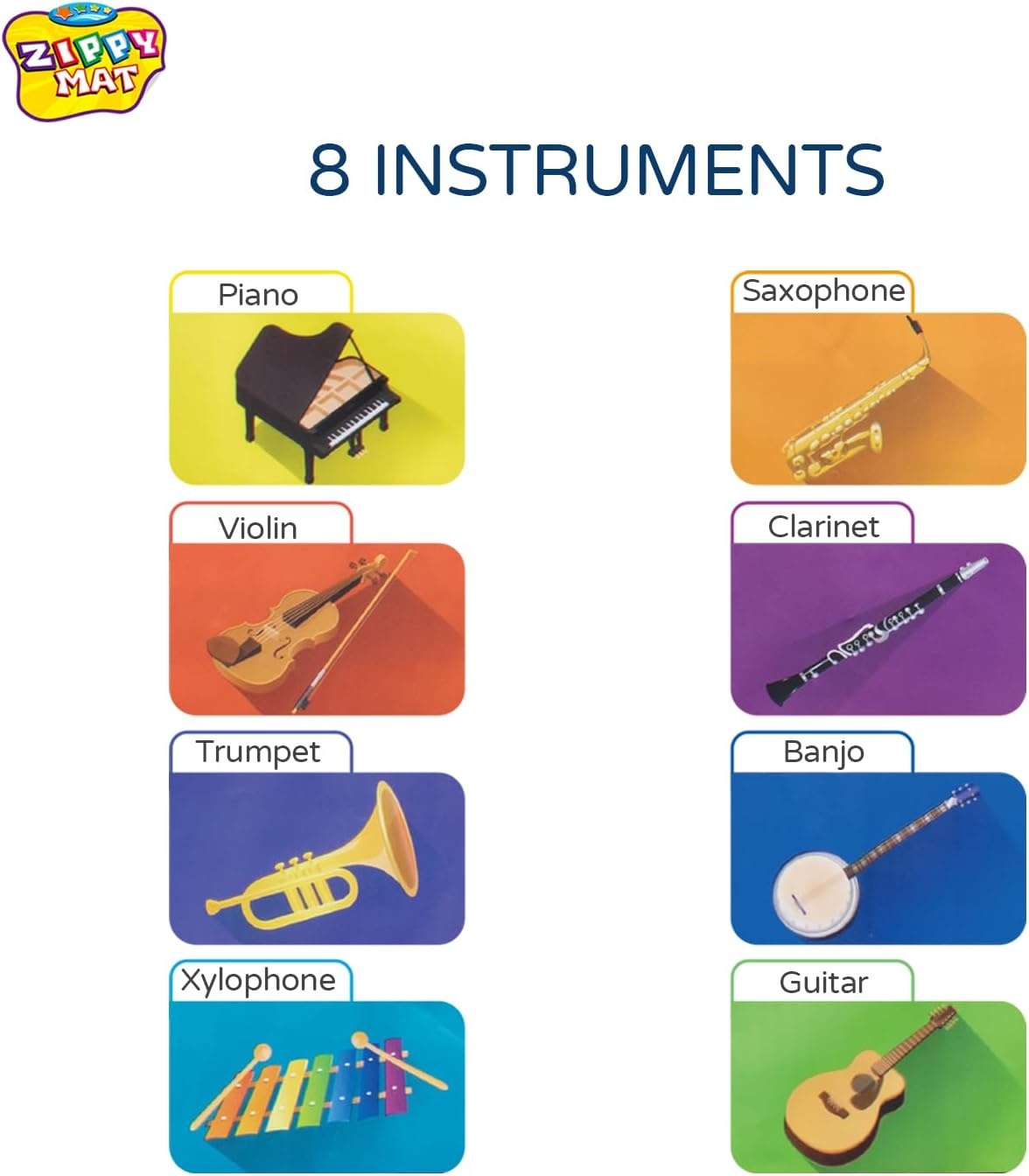 Kinder Pianomat met 24 Toetsen & 8 Instrumenten - 34% Korting