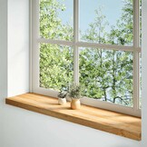 2x Massief Eikenhout Vensterbanken Lichtbruin 100x30cm - 54% Korting
