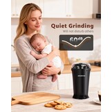 Elektrische Koffiemolen Zwart - 27% Korting