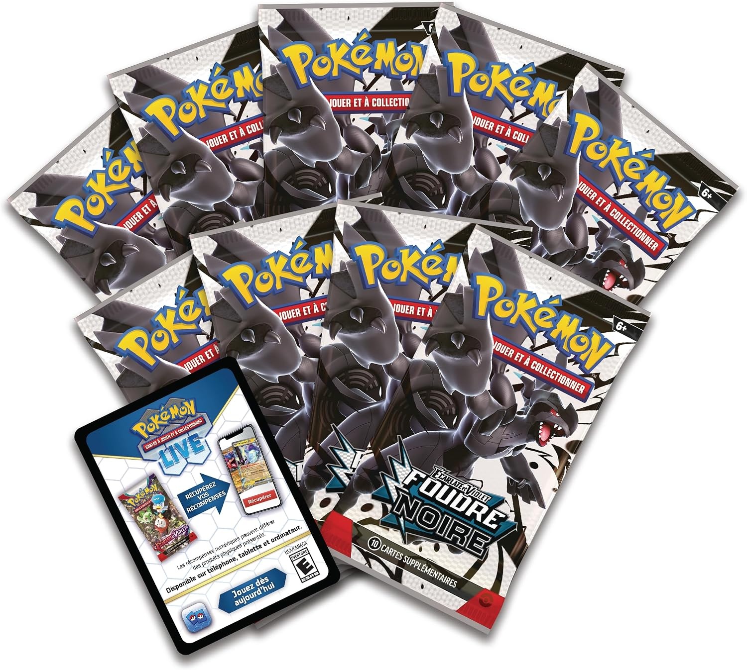 Pokémon Elite Trainer Set Scarlet & Purple Black Lightning Zekrom - 34% Korting!