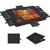 Puzzeltafel Zwart - 1000 Stukjes | 6 Laden | 34% Korting