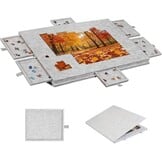 Puzzeltafel Zwart - 1000 Stukjes | 6 Laden | 34% Korting