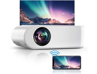 Mini-projector 5800 Lumen Full HD WiFi Incl. Scherm - 35% Korting
