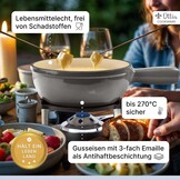 Fondueset Gietijzer Email 2-6 pers. 33% Korting