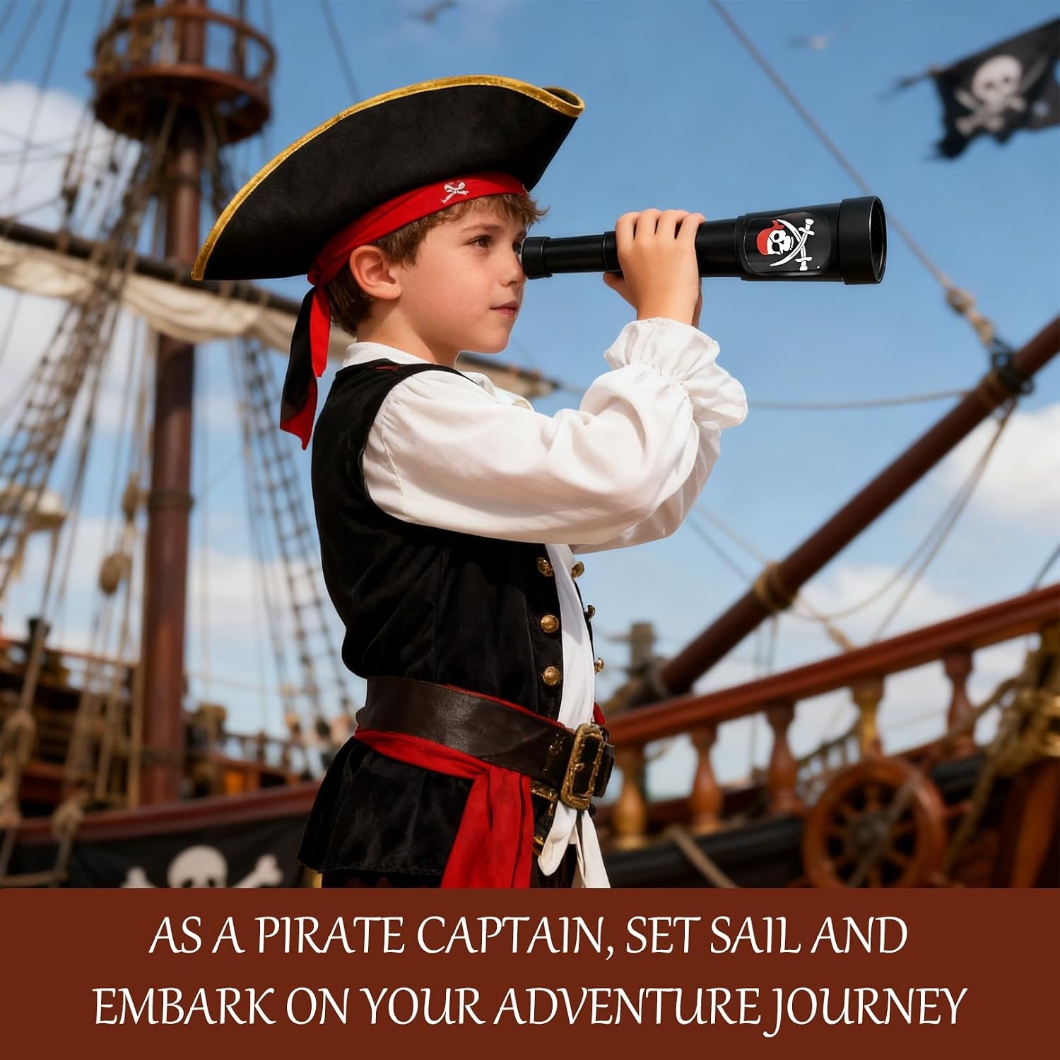 Kinder Telescoop als Piratenaccessoire - 34% Korting