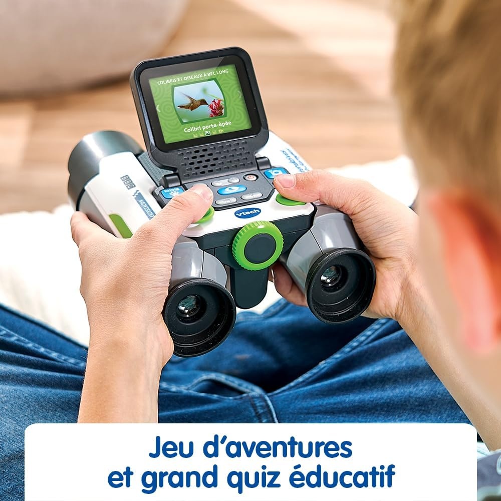Kinderverrekijker VTech met 10x Vergroting & Kleurendisplay - 34% Korting