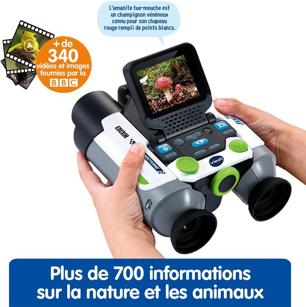 Kinderverrekijker VTech met 10x Vergroting & Kleurendisplay - 34% Korting
