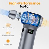 Krachtige Elektrische Stofblazer - 230.000 TPM - 34% Korting