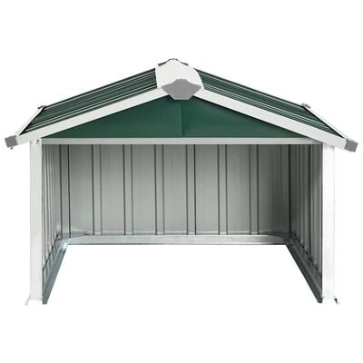 vidaXL Overkapping Robotmaaier Staal Groen - 34% Korting