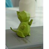 Set van 5 Moderne Kattenbeeldjes - Hars Decoratie - 34% Korting