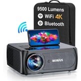Full HD Beamer 1080p 9500 Lumen met 5G WiFi & Bluetooth | 35% Korting