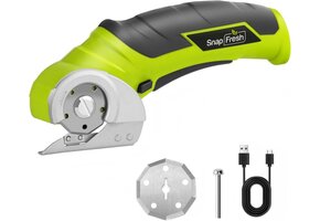 Elektrische Accuschaar 4V met 2 Zelfslijpende Messen - 46% Korting!