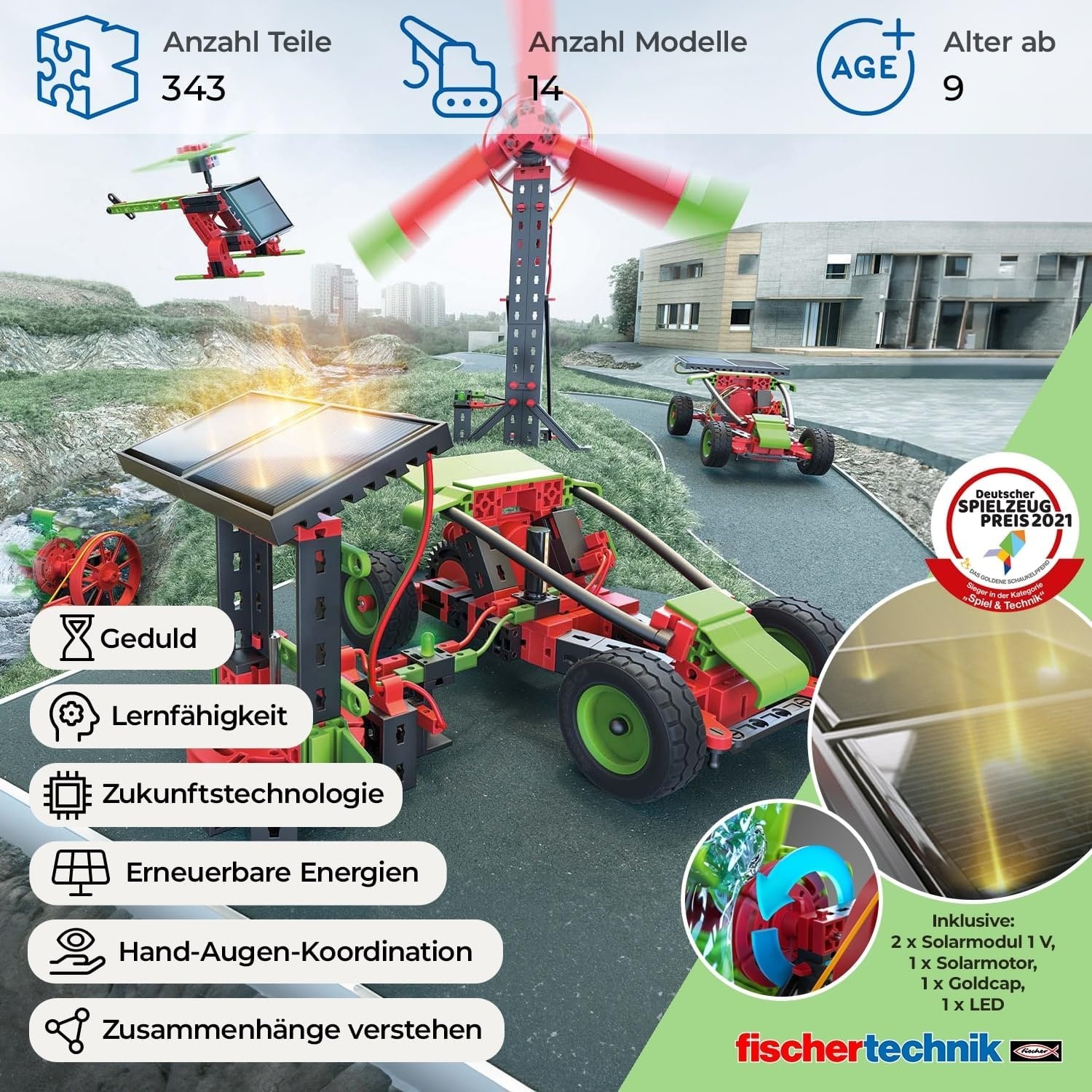 Wetenschapsset Duurzame Energie Kinderen 9+ | 34% Korting