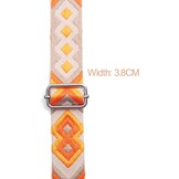 Verstelbare Schouderriem Tasriem (Oranje, 75-135cm, 3.8cm breed) 73% Korting