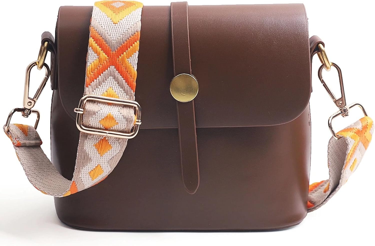 Verstelbare Schouderriem Tasriem (Oranje, 75-135cm, 3.8cm breed) 73% Korting