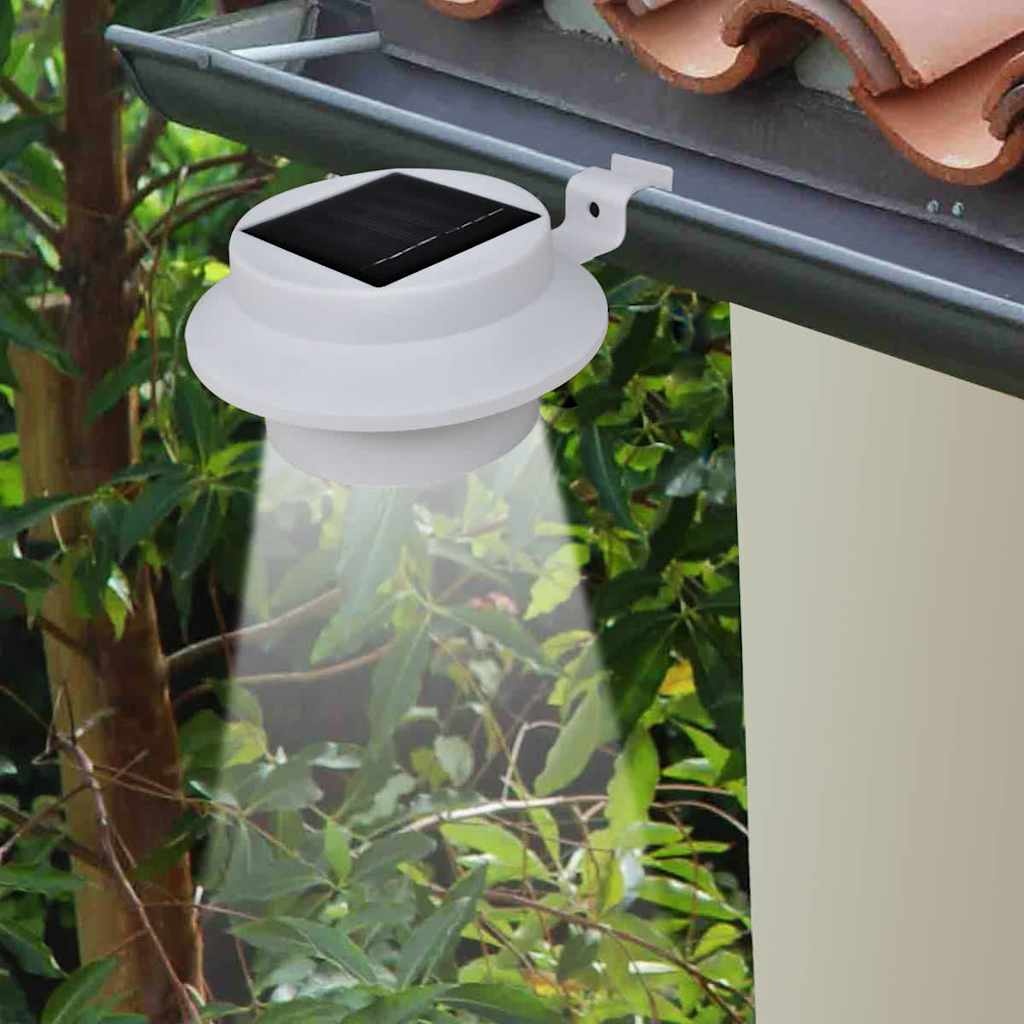 vidaXL Solar Buitenlamp Set 6x Wit - 34% Korting