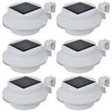 vidaXL Solar Buitenlamp Set 6x Wit - 34% Korting