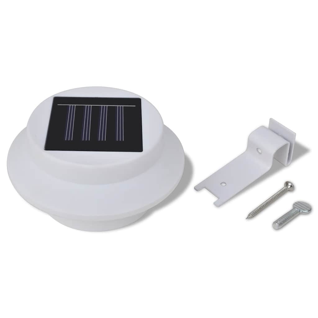 vidaXL Solar Buitenlamp Set 6x Wit - 34% Korting