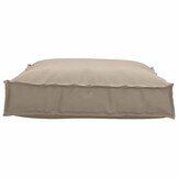 Palletkussen Taupe Oxford Stof 70x70 cm - 33% Korting