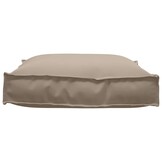 Palletkussen Taupe Oxford Stof 70x70 cm - 33% Korting