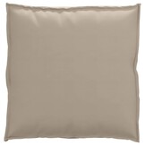 Palletkussen Taupe Oxford Stof 70x70 cm - 33% Korting
