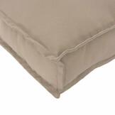 Palletkussen Taupe Oxford Stof 70x70 cm - 33% Korting