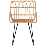 vidaXL Tuinstoelen (2 stuks) PE-rattan 56x64x80 cm - 34% Korting