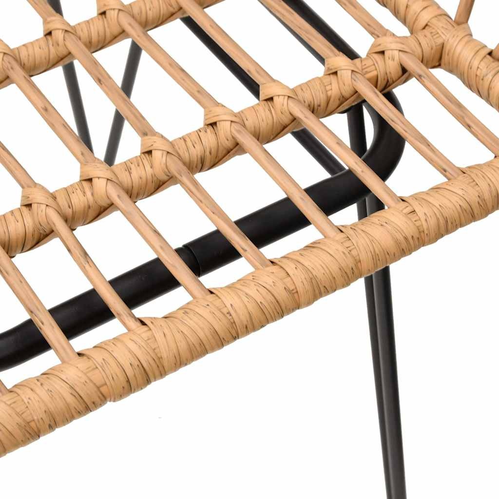 vidaXL Tuinstoelen (2 stuks) PE-rattan 56x64x80 cm - 34% Korting