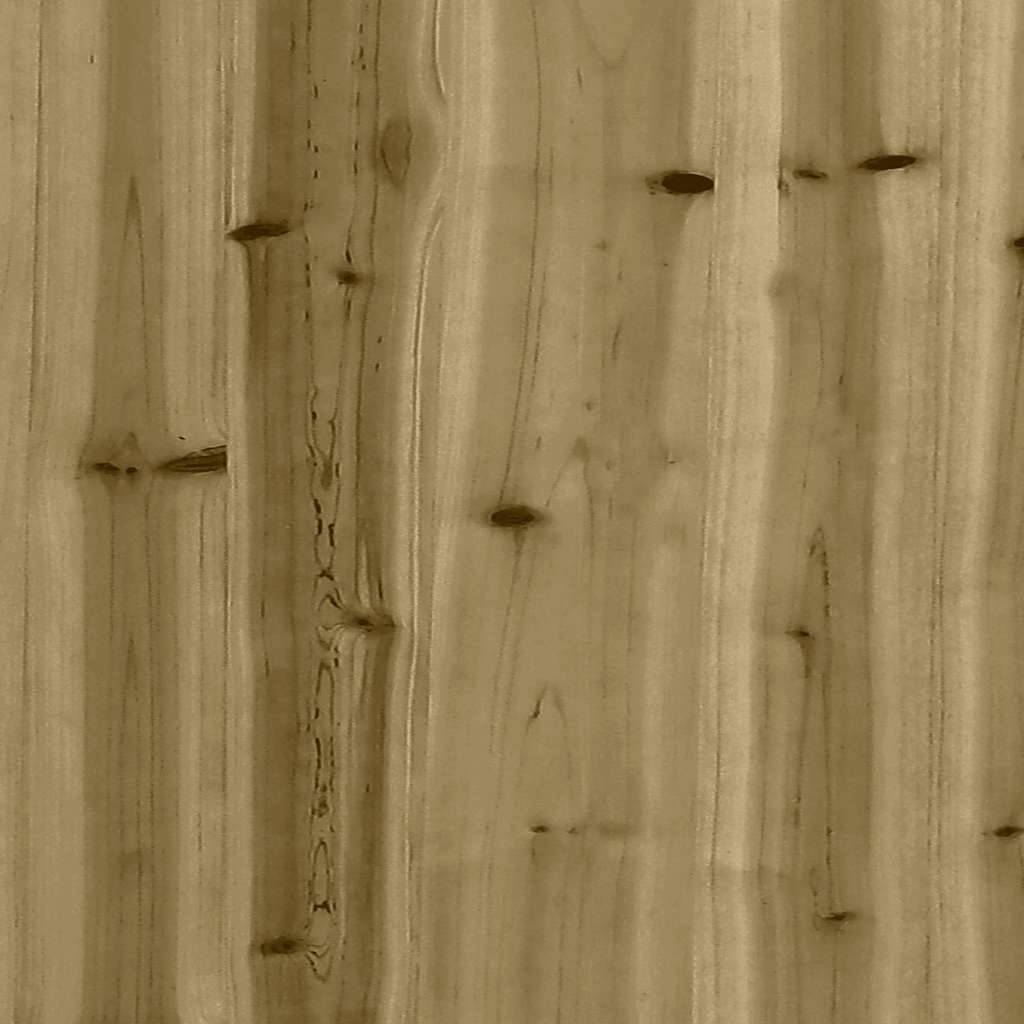 VidaXL Houten Tuinbank met Kussens - Geïmpregneerd Grenenhout (35% Korting)