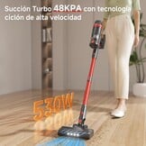 Draadloze Steelstofzuiger 48kPa met 70min Accu & HEPA - 29% Korting