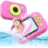 Kinder Onderwatercamera Uleway - Waterdicht, 1080P HD, 32GB SD-kaart, 57% Korting