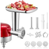 KitchenAid Vleesmolen Opzetstuk RVS | 33% Korting