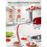 KitchenAid Vleesmolen Opzetstuk RVS | 33% Korting